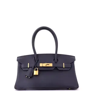 Pre-owned HERMÈS Leather Shoulder Bags Hermes Shoulder Light Birkin Bag Evercolor 29 by Rebag