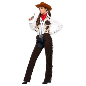 Adult Cowgirl Chaps Costume