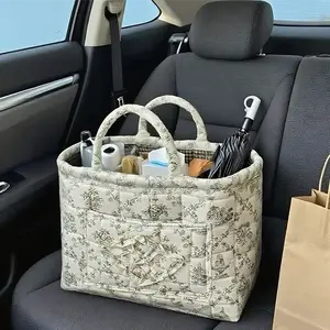 Car Storage Basket Organizer, Multi-Purpose Car Interior Accessories, Durable & Space-Saving Design for Vehicles, Car Accessory storage bag