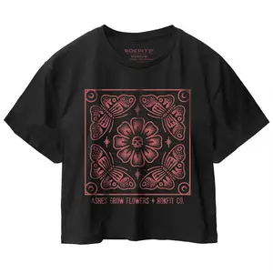 Ashes Grow Flowers - Crop Top