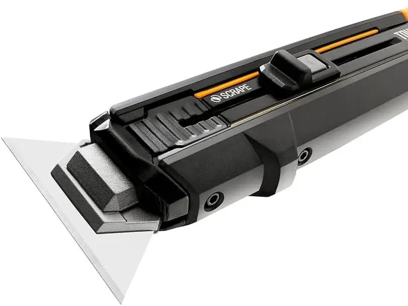 ToughBuilt - Scraper Utility Knife + 5 Blades - (TB-H4S5-01)