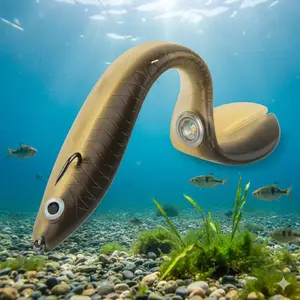 High Elastic Silicone Swimbait with Anti-Tear Tail Hook & Tangle-Free Design, 10cm 6g Lure for Bass Pike in Freshwater & Saltwater, Professional Fishing Swimbait Kit.