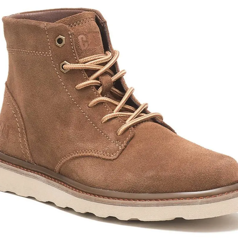 CAT Men's Classic Narrate Dachshund Boot - Suede, EVA, Nylon, Athletic Closed Soft Footwear for Comfortable Walking