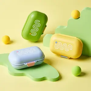 New Wall-Mounted Travel Soap Box, High-End Drainage Creative Sealed Lid, Portable Soap Holder for Travel and Business Trips