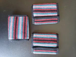 Organic Natural Eco-Friendly Nepalese Handmade Unisex Embroidery Colorful Gheri Durable Wallet/Purse