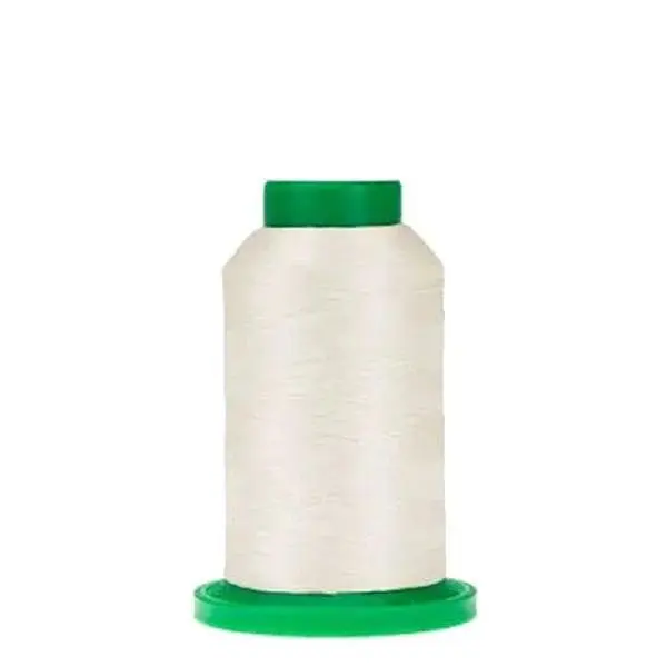 Isacord Polyester Sewing Thread - 1000m Length, Candlewick Type, Low Lint, Neutral Tone Clean Bright Pastels, Excellent Strength, Crisp Finishing, Ideal for Monograms & Embroidery - 2922-0781