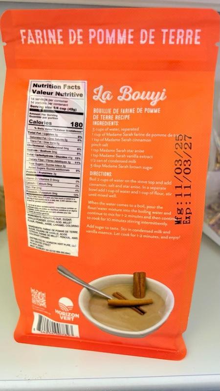 Farine Pomme de Terre,Flour.