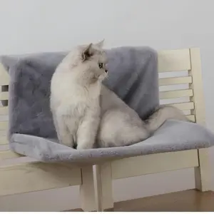 Cat Window Perch Hammock Cozy Suspended Cat Bed Safe Stable Washable Pet Recliner for Indoor Cats To Lounge Sleep and Watch Birds