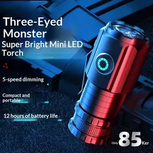 Tangguang Cross-Border High-Brightness Small Portable Multi-Function LED Long-Range Car Ultra-Bright Rechargeable Mini Magnetic Flashlight
