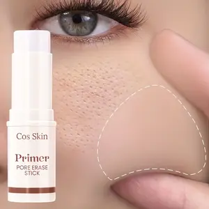 Hidden Pore Primer Stick - Waterproof Smudge, Clear Primer Before Makeup, Constructs Perfect High Definition Makeup, Hide Minor Imperfections Dark Circles, Suitable for All Skin Types and Colors, Small Portable, Travel Available,