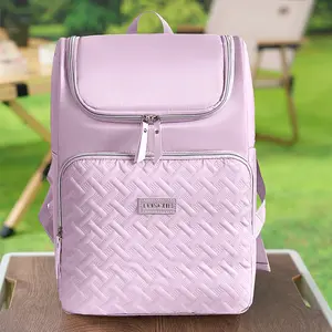 17L Large Capacity Picnic Backpack，Women's Insulated Lunch Backpack，Men's Waterproof Hiking Backpack Cooler Soft Cooler Bag for Picnic Camping