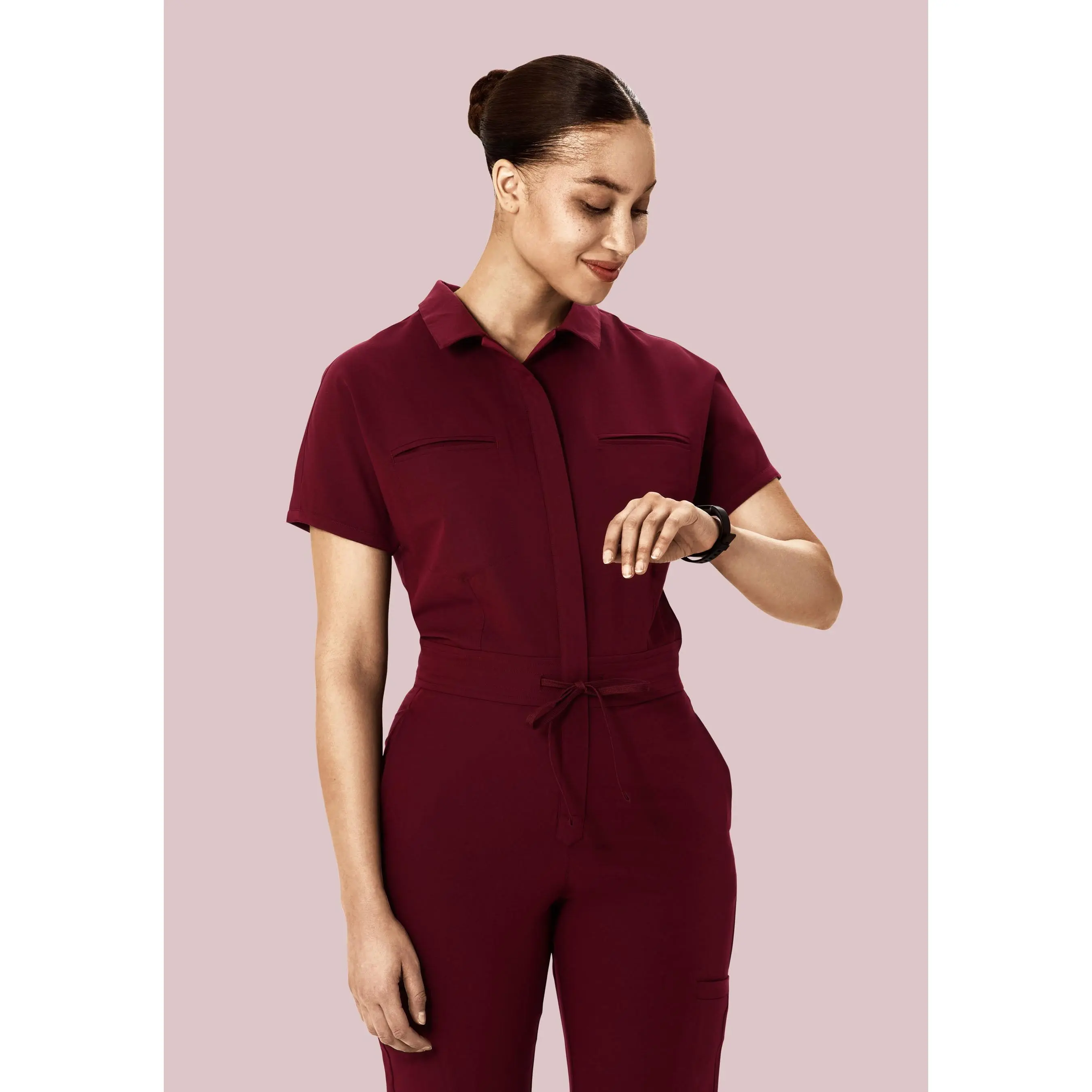 Women's Jumpsuit Wine