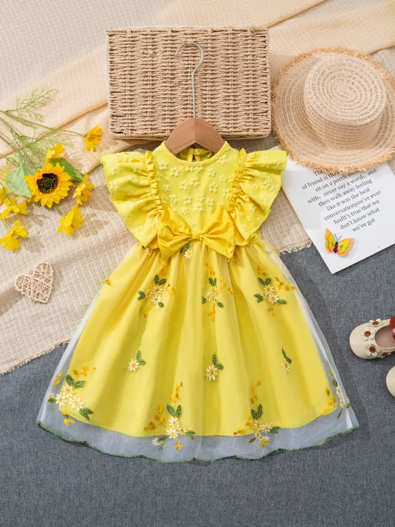 mushroom dress Girls Lotus Dress Groovy Mushroom Girls Size 10