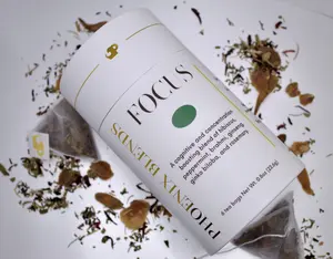 Phoenix Blends Organic Tea Blend - FOCUS for Concentration and All-Day Energy