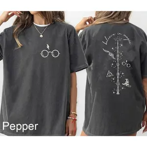 Two Sided Wizard Castle Book s Shirt, Potter World Tee, Sweatshirt, Hoodie Sweatshirt, Hoodie, Comfort Colors ME25GA00237 MYKFR