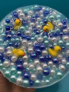 Rubber Ducky Charm Silicone Picking Pad for Skin Picking, Dermatillomania, Picking Fidget, Picking Toy, Anxiety Relief, Fidget Picker