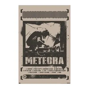 Meteora Wall Rock Band Live Tour Concert Art Print Home Hanging Decoration Wall Art Poster Decor Gifts For Fans