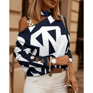 Solid Folds PU Leather Button Turn Down Collar Bodycon Working Black Blouse Tops