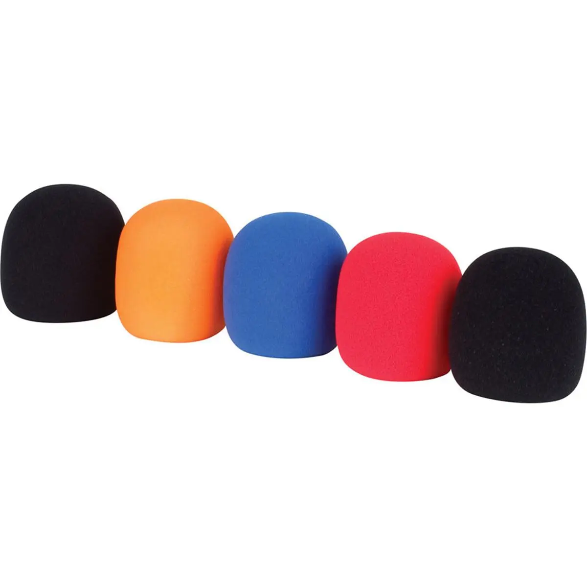 VocoPro Microphone Foam Windscreen Set - Multi-Color, Reduces Hiss, Plosives, Unwanted Vocal Sounds, Ideal for Stage Use (Musical Instruments & Accessories)