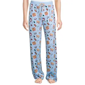 Ramen Noodle Pajama Pants Unisex - Cute Kawaii Food Print Lounge Pants All Season Sleepwear Soft Comfortable Breathable Cool Summer Warm Winter - Japanese Ramen PJ Bottoms Men Women