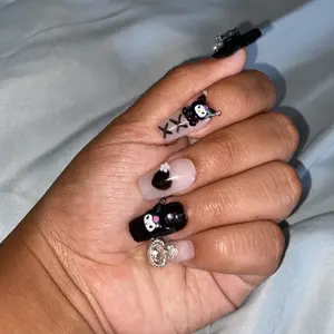 kuromi press on nails