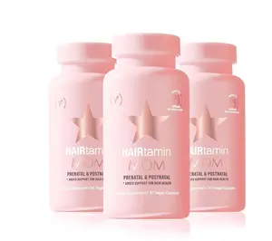 HAIRtamin MOM – Prenatal & Postnatal Hair Growth & Wellness Support – 90 Count (3 Pack)