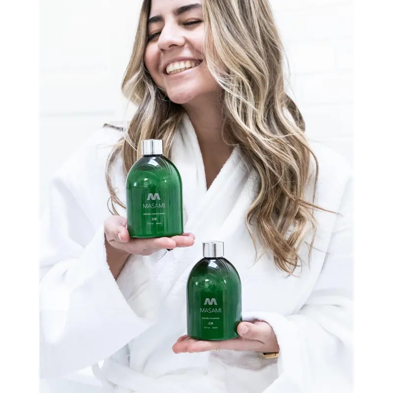 MASAMI Mekabu Hydrating Conditioner - Moisturizing and Soothing Haircare Lightweight Scent s hamp