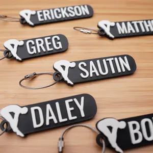 Personalized Dive Team Keychain (Male)