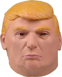 Smays Latex Trump Mask Mascara de Donald Trump Costume Adult Men Halloween Masks Menswear