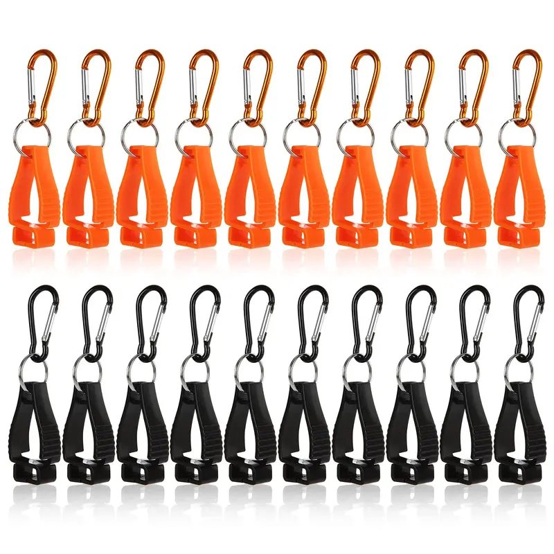 A Set of 20/10 Pcs Glove Belt Clips,Work Safety Clip,Glove Keeper Glove Holder Clip,Grabber Clip Holder for Belt Loop Guard Worker Construction,Halloween Christmas Party Fathersdaygift,Hand Tools Kits