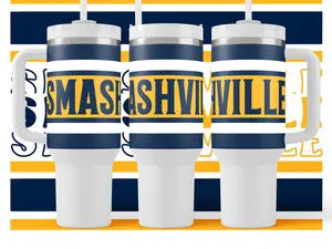 40oz Smashville Gift Hockey Fan Gifts Smashville Tumbler Smashville 40oz Tumbler