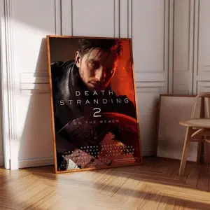 Death Stranding 2 Poster Print - Gaming Poster - Gaming Decor - Video Game Poster, Gaming Gift, Video Game Print, Gaming Cover, Gaming Print