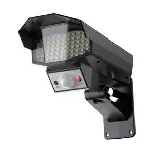 outdoor motion sensor solar light, LED floodlight, outdoor light fixtures, camera like safety light, suitable for porch, garden, courtyard, lane, garage, commercial street lighting