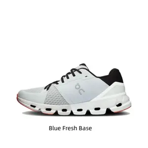Lightweight Stability Running Shoes, Glacier Gray and White Colorway, CloudTec Cushioning Midsole