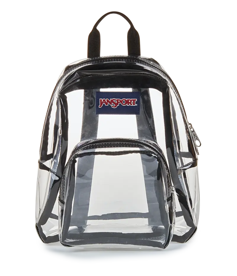 JanSport Unisex Clear Mini Backpack