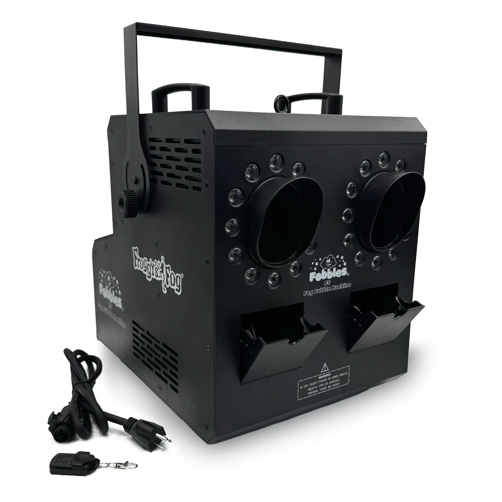 Froggy's Fog - Fobbles F5 - 1400W Bubble Fogger - DMX - 4 Machines in 1 (Fog, Haze, Bubbles, Fog Bubbles)