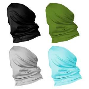 Multi-Purpose Seamless Neck Gaiter Face Mask, Bandana, Rave Face Cover, Scarf, Balaclava, Head Wrap, Headwear