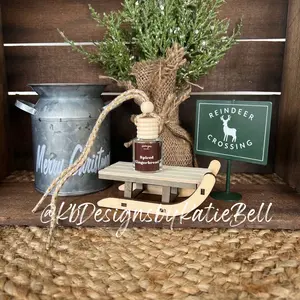 Spiced Gingerbread - Winter Fragrance - Car Air Freshener - Reed Diffuser