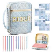 Light blue floral-Handheld style