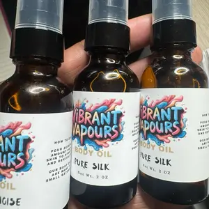 Vibrant Vapours Perfumed Body Oil Hydrating, Radiant, and Irresistibly Soft