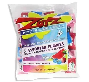 Zotz Assorted Sour Fizz Candy: 6LB Case Zotz Assorted Sour Fizz Candy: 6LB Case