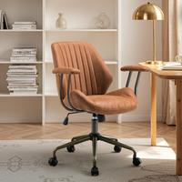 Mid Back Suede Light Brown