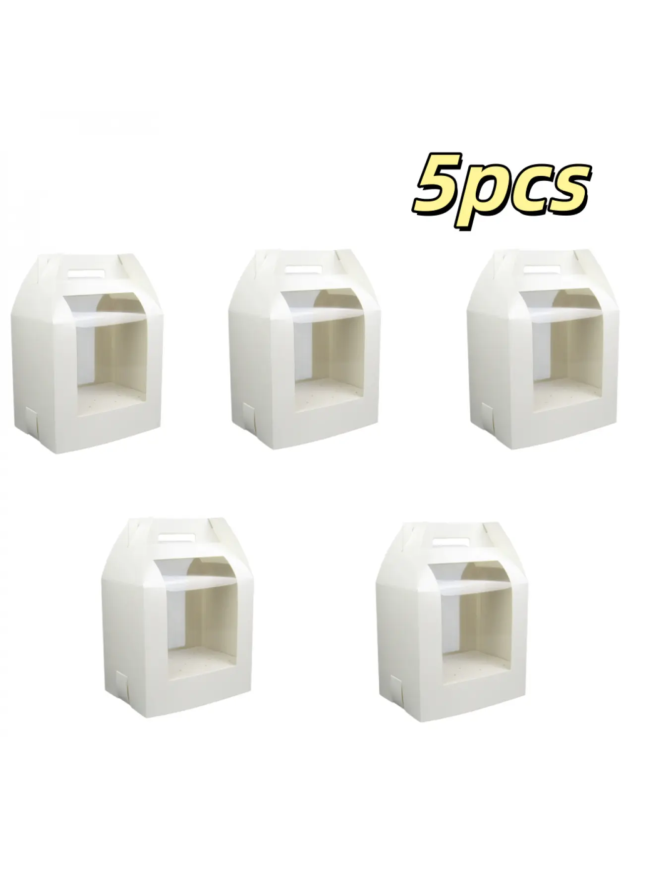 5pcs white