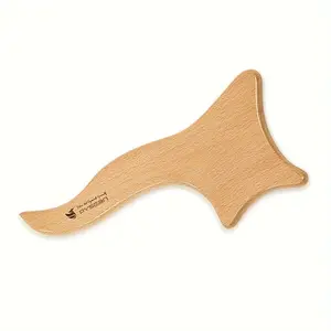 Axe-Shaped Wooden Gua Sha Tool – Scrapes Neck, Shoulders, Back and Limbs, Helps Relieve Muscle Tension and Promote Local Blood Circulation