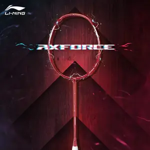 LI-NING Axforce Cannon Pro (4U) Lava Red Badminton Racket AYPU083