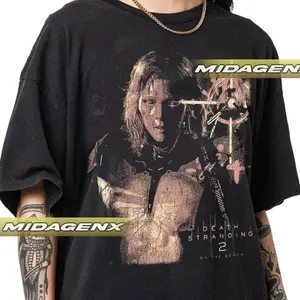 Death Stranding 2 TShirt On The Beach HideoGift For Fan