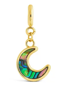 Blue Moon Abalone Charm