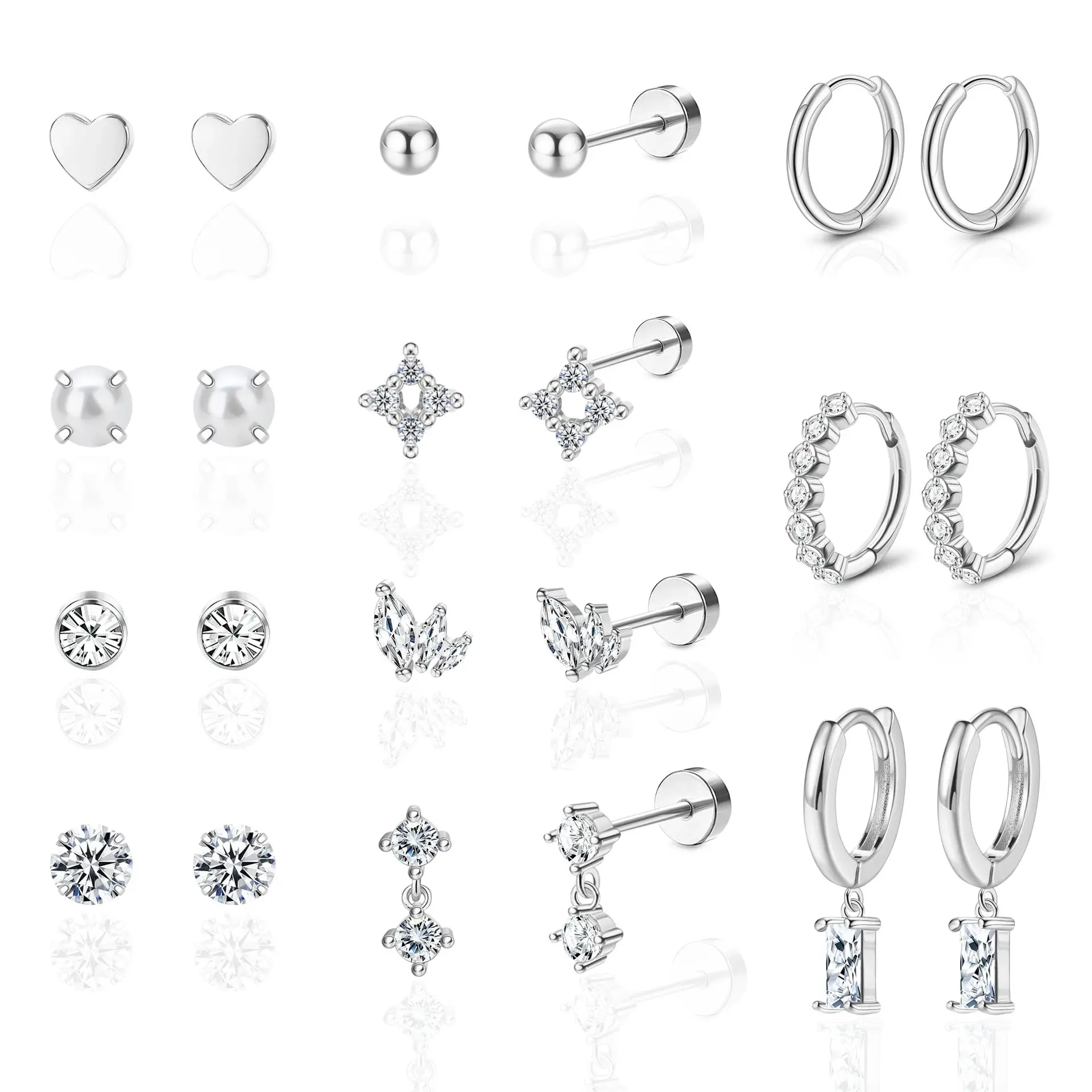 Silver 11 pairs E1374