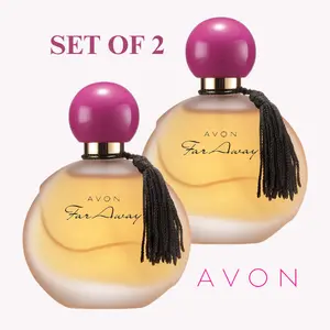 Avon Far Away Eau de Parfume 1.7 fl. oz  (2 Pack) Floral Natural Fragrance Floral Fusion Fragrance