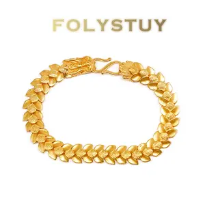 Length: 7.87 inches, Width: 9 mm. [FOLYSTUY (YNW02) Handmade dragon bracelet, dragon bone bracelet, suitable for both men and women, and can be worn as a gift]